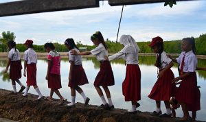 lustrasi siswa Sekolah Dasar