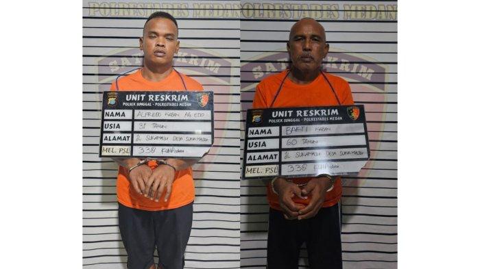 Ayah dan Anak Ditangkap Usai Tikam Tetangga hingga Tewas di Sunggal