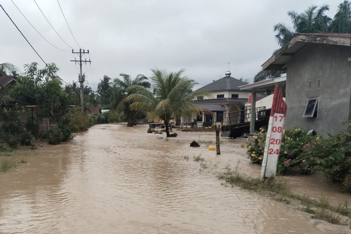 Banjir Serdang Bedagai 1.092 Jiwa Terdampak, BPBD Sumut Tanggapi Cepat