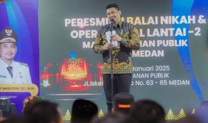Bobby Nasution Resmikan Balai Nikah Gratis di MPP Medan Baru