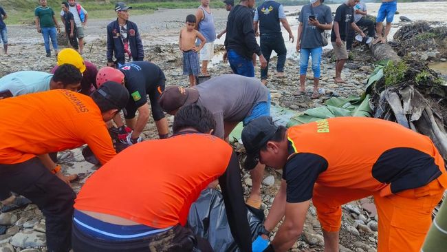 Dua Karyawan PT Sumber Rezeki Alam Tewas Hanyut di Sungai Wampu