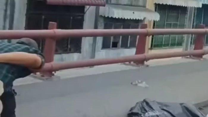 Heboh Warga Temukan Mayat Terbungkus Plastik di Flyover Brayan Medan