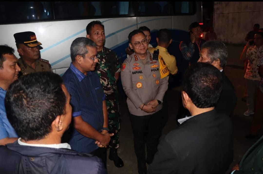 Kapolresta Deli Serdang bersama dengan pimpinan kepala daerah.(Istimewa)