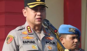 Kapolresta Deli Serdang memberikan arahan.(Istimewa).