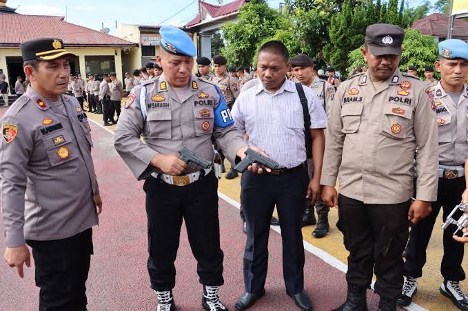 Propam Polda Sumut melakukan kegiatan rutin.(Istimewa)