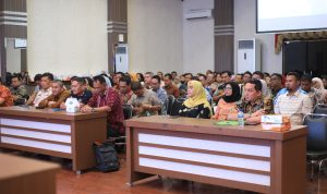 Rapat Koordinasi penyusunan LKPJ di Balai Kota Medan, Kamis (9/1/2025). BP/erwan