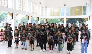 Sekretaris Dispora lepas 67 Atlit Taekwondo Binjai di Kejuaraan Pangdam.