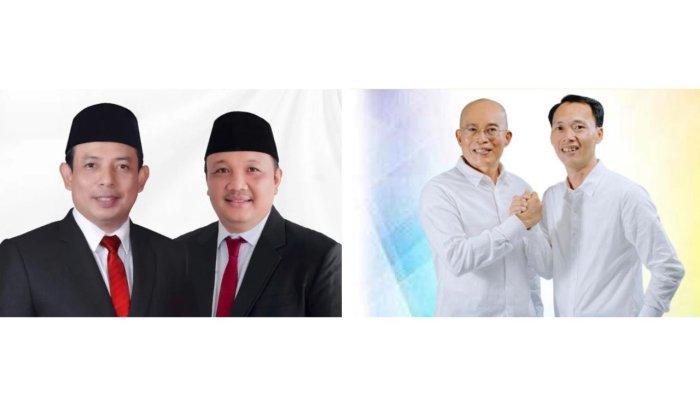KEPALA DAERAH TERPILIH - Dedy Wahyudi - Ronny Tobing, Walikota dan Wakil Walikota Bengkulu terpilih (kiri) dan Gusnan Mulyadi