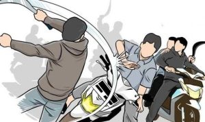 Komplotan Begal Bersenjata Tajam Rampas Motor Warga di Titi Kuning