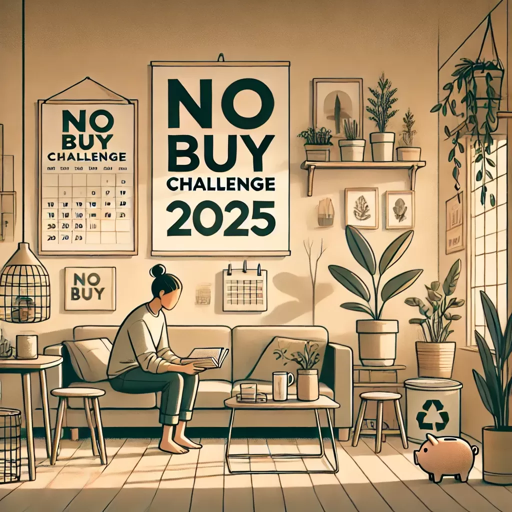 Ilustrasi No Buy Challenge 2025