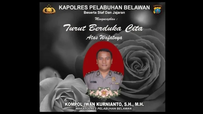 Profil Wakapolres Pelabuhan Belawan Kompol Iwan Kurnianto