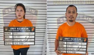 Sepasang Kekasih Ditangkap Setelah Curi Sound System di Pancur Batu