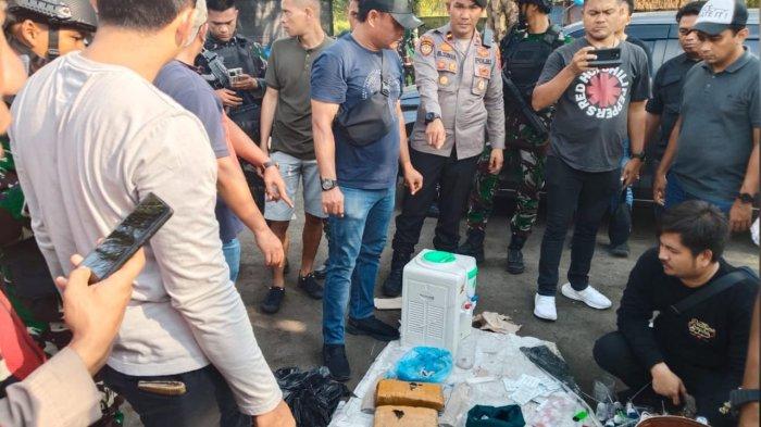 TNI dan Polri Gerebek Lima Lokasi Peredaran Narkoba di Sumatera Utara