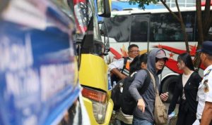 Terminal Amplas Catat Lonjakan Penumpang Arus Balik Natal dan Tahun Baru