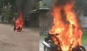 Viral Pria Bakar Motor Guru Honorer, Rumah Sang Guru Jadi Sorotan