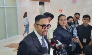 Wakil Ketua Komisi III DPR RI Ahmad Sahroni di Kompleks Parlemen