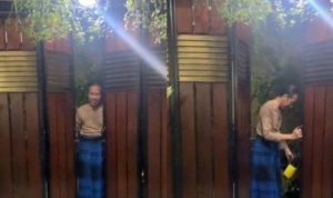 Tampil Santai di Rumah, Jokowi Sapa Warga Solo yang Berkunjung