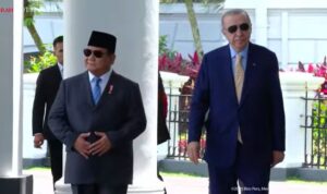 Upacara Penyambutan Kenegaraan Presiden Türkiye