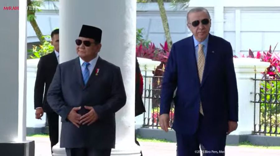 Upacara Penyambutan Kenegaraan Presiden Türkiye