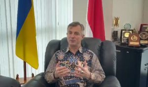 Duta Besar Ukraina untuk Indonesia Vasyl Hamianin menyampaikan selamat atas terselenggaranya Hari Pers Nasional (HPN) 2025