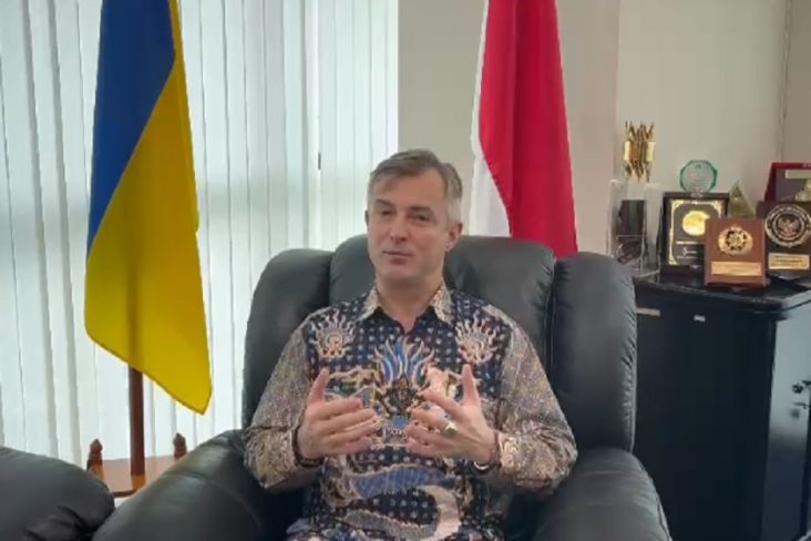 Duta Besar Ukraina untuk Indonesia Vasyl Hamianin menyampaikan selamat atas terselenggaranya Hari Pers Nasional (HPN) 2025