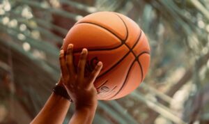 Ilustrasi bola basket