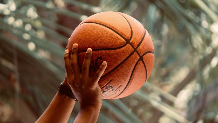 Ilustrasi bola basket