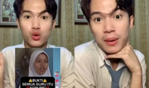 Riezky Kabah yang Viral Usai Hina Profesi Guru.