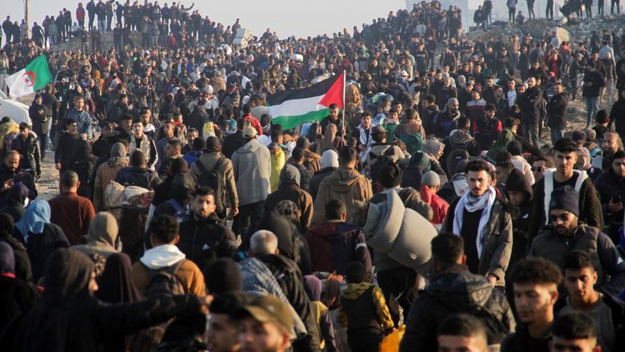 Warga Palestina di Gaza
