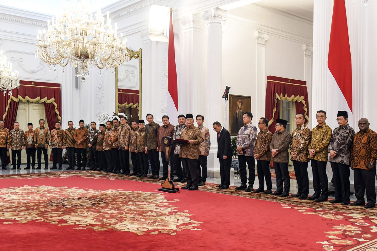 Daftar Menteri dan Wakil Menteri Prabowo-Gibran dari Purnawirawan Jenderal Kepolisian