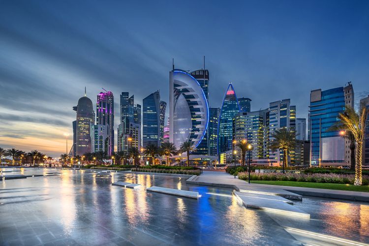 Ilustrasi negara qatar.