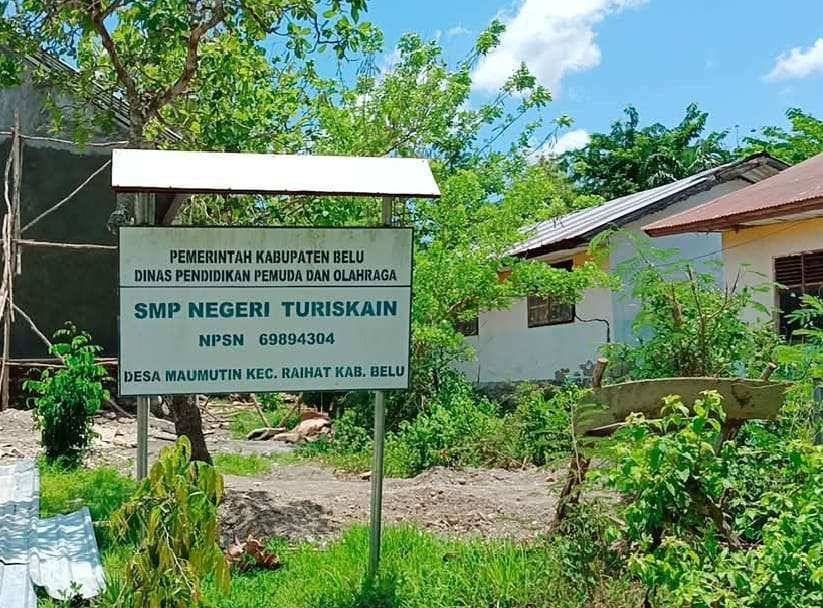 Sekolah SMP. N Turiskain Kecamatan Raihat Kabupaten Belu