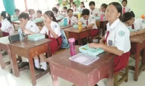 Untuk tahap awal, MBG di Kabupaten Sanggau menyasar 2.389 siswa dari 10 sekolah.
