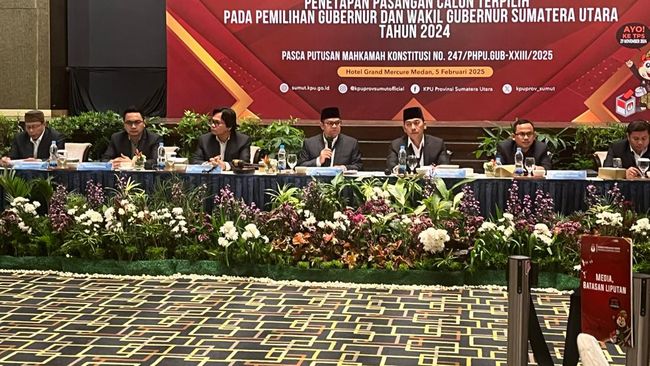 Bobby Nasution dan Surya Tak Hadir di Rapat Pleno Penetapan Gubernur Sumut
