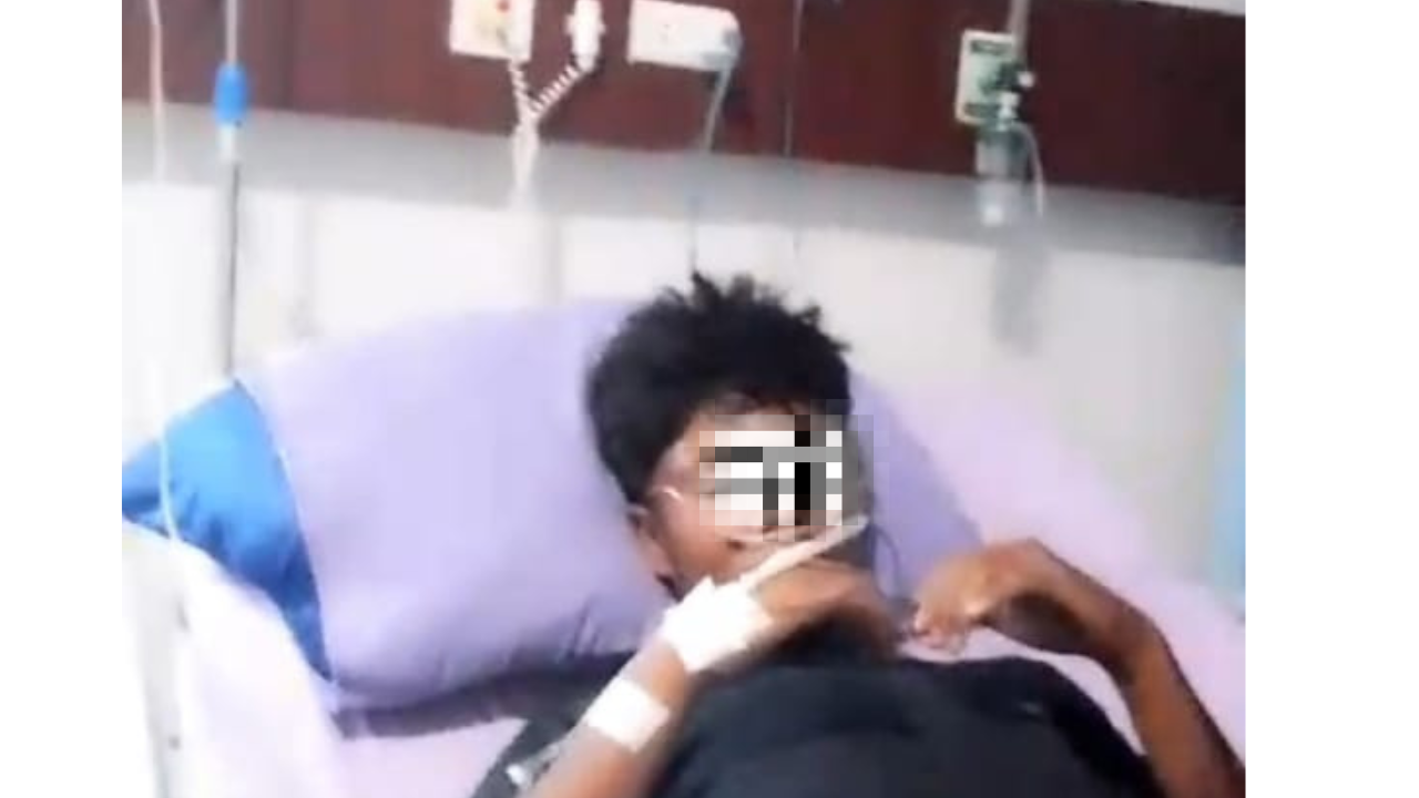 korban dalam kondisi terluka.(Istimewa).