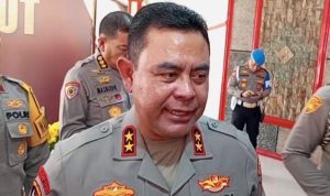 Kapolda Sumut, Irjen Pol Whisnu ketika memberikan keterangan pers.(Istimewa).