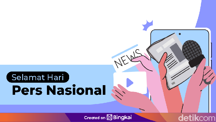 Ilustrasi Hari Pers Nasional 2025
