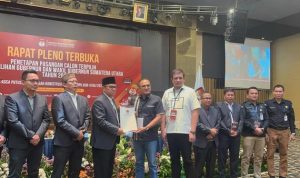 KPU Sumut Tetapkan Muhammad Bobby Nasution-Surya sebagai Gubernur dan Wakil Gubernur Terpilih