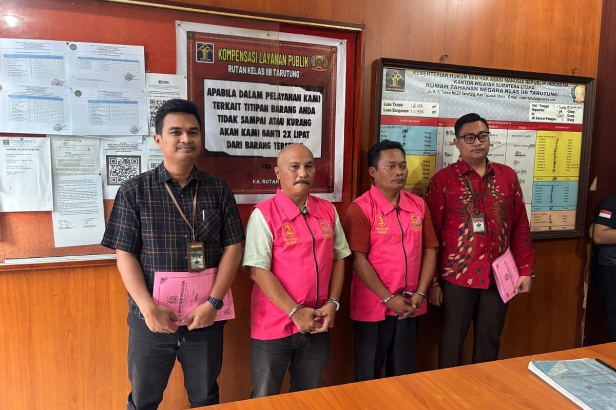 Kejaksaan Menahan Mantan Kadis Kominfo Taput Terkait Korupsi Pengadaan ISP, Kerugian Negara Rp 2,8 Miliar