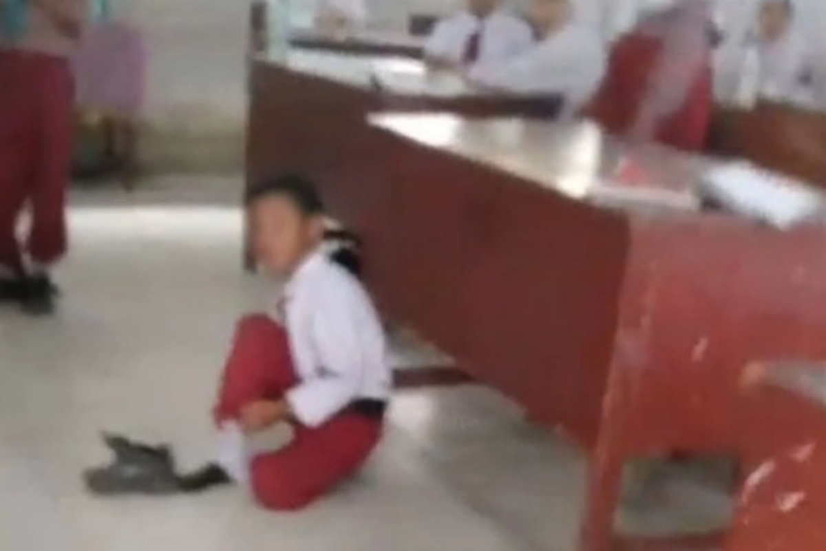 Mediasi Kasus Siswa SD Dihukum Belajar di Lantai di Medan Gagal Capai Kesepakatan