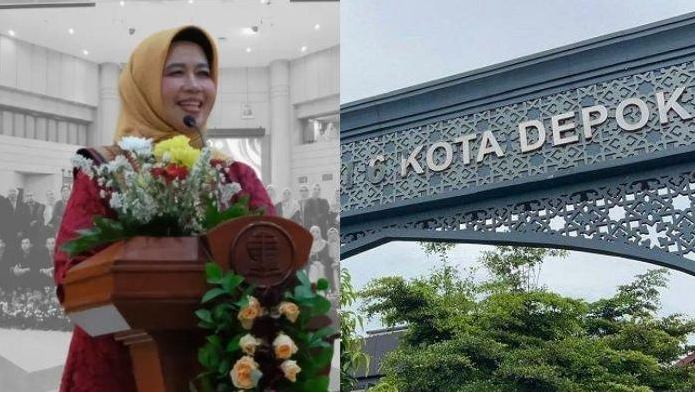 POLEMIK STUDI TOUR - Kepala Sekolah SMA Negeri 6 Depok, Siti Faizah (kiri), yang dicopot dari jabatan imbas memberangkatkan siswa studi tour ke Surabaya