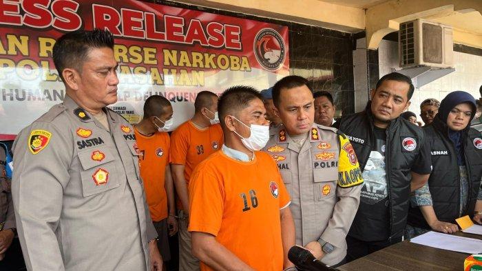 Polres Asahan Berhasil Ungkap Kasus Narkoba, Sita 6 Kg Sabu dan 6,3 Kg Ganja