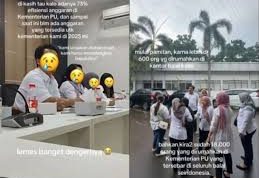 Ribuan Pegawai Honorer Kementerian PU Dirumahkan Akibat Pemotongan Anggaran 2025