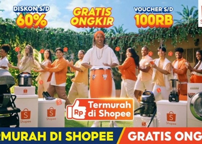 Ronaldinho Joget Samba di Iklan Shopee, Bikin Netizen Heboh!