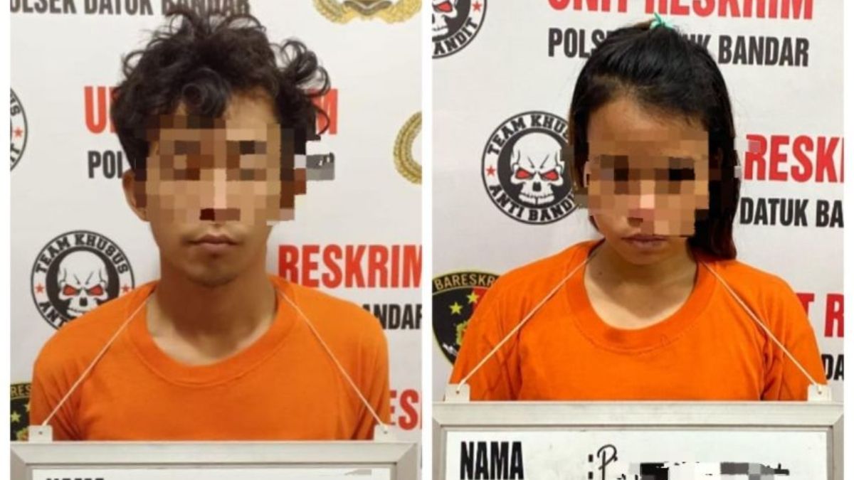 Sepasang Kekasih di Tanjungbalai Gelapkan Sepeda Motor, Polisi Bertindak
