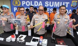 Sindikat Perampok Rumah Mewah di Deli Serdang Dibekuk, Mantan Anggota TNI Terlibat!