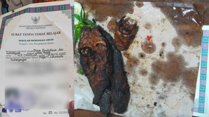 Viral Jadi Bungkus Lele Bakar, Ijazah SMAN Colomadu Kembali ke Pemiliknya