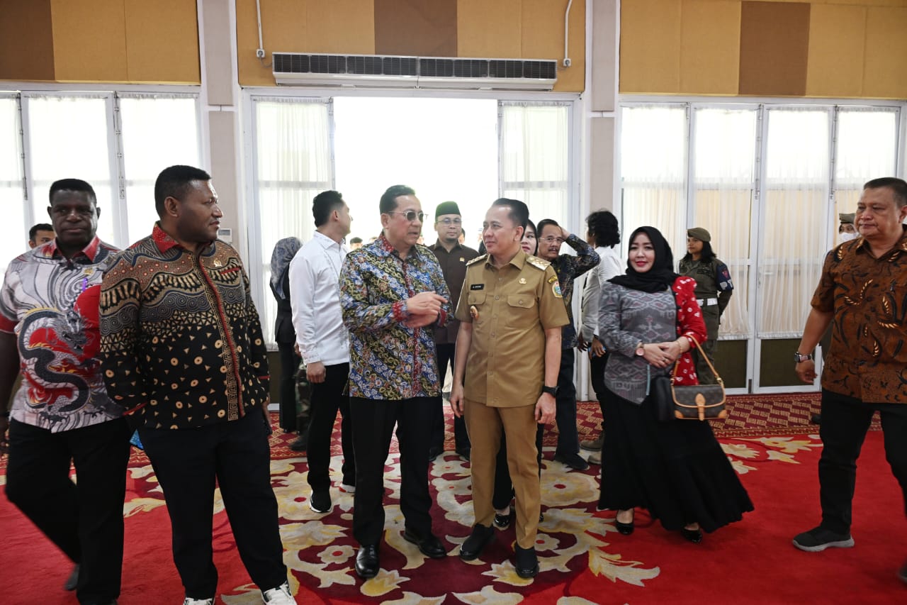 Kunjungan Komite 1 DPD RI disambut Pj Gubernur Sumatera Utara Agus Fatoni di Aula Tengku Rizal Nurdin, Rumah Dinas Gubernur, Jalan Sudirman, Medan.(Istimewa)