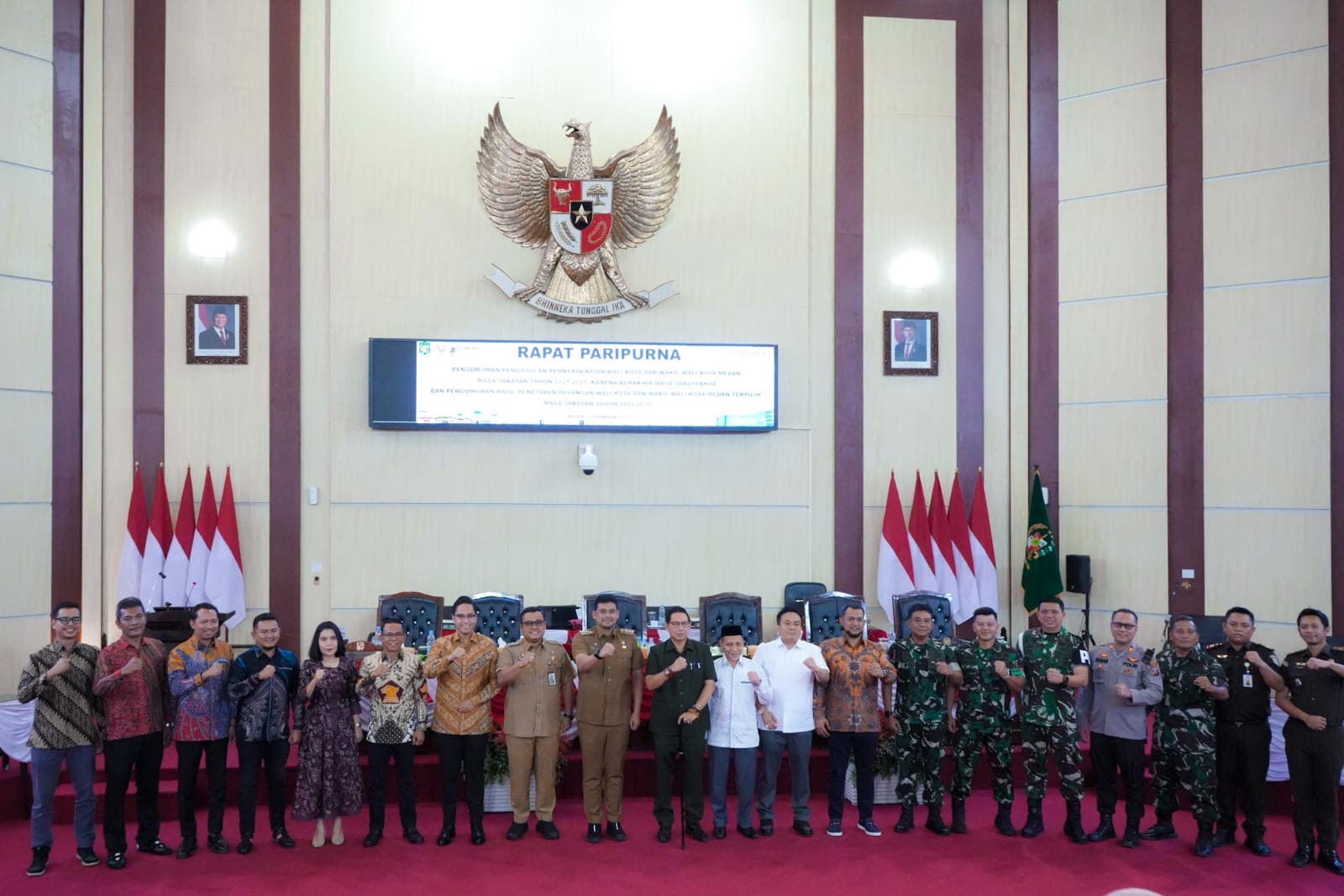 DPRD Medan Umumkan Hasil Penetapan Rico Waas dan Zakiyuddin sebagai Wali Kota dan Wakil Wali Kota Medan 2025-2030