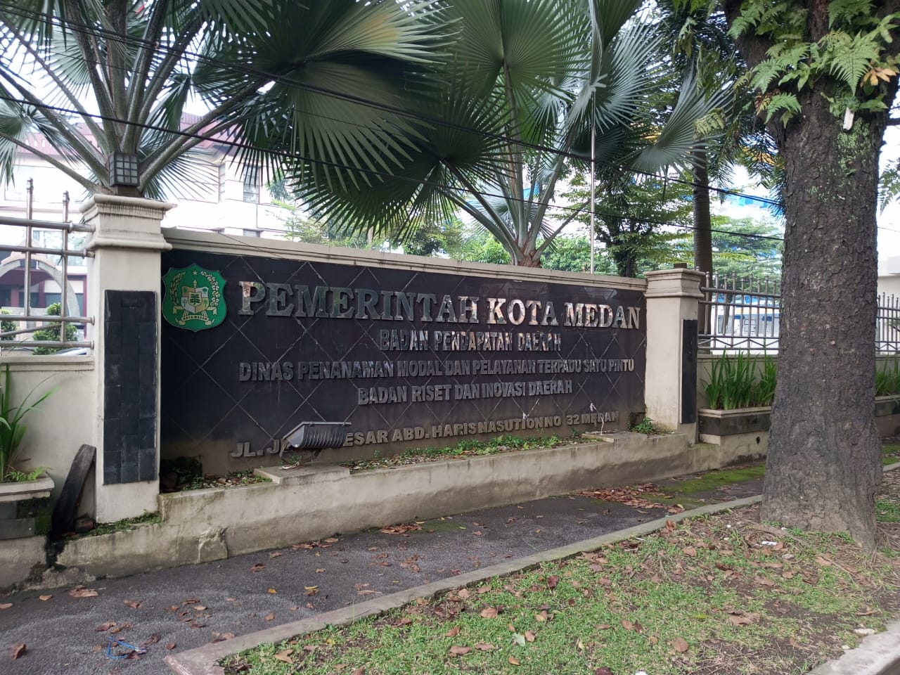 Kantor Bapenda Kota Medan Jalan AH Nasution.(harianbatakpos.com)